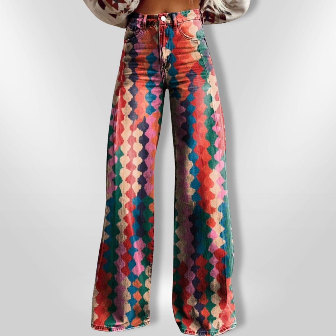 BOHEMIAN DREAM | Pantalon Évasé Vintage
