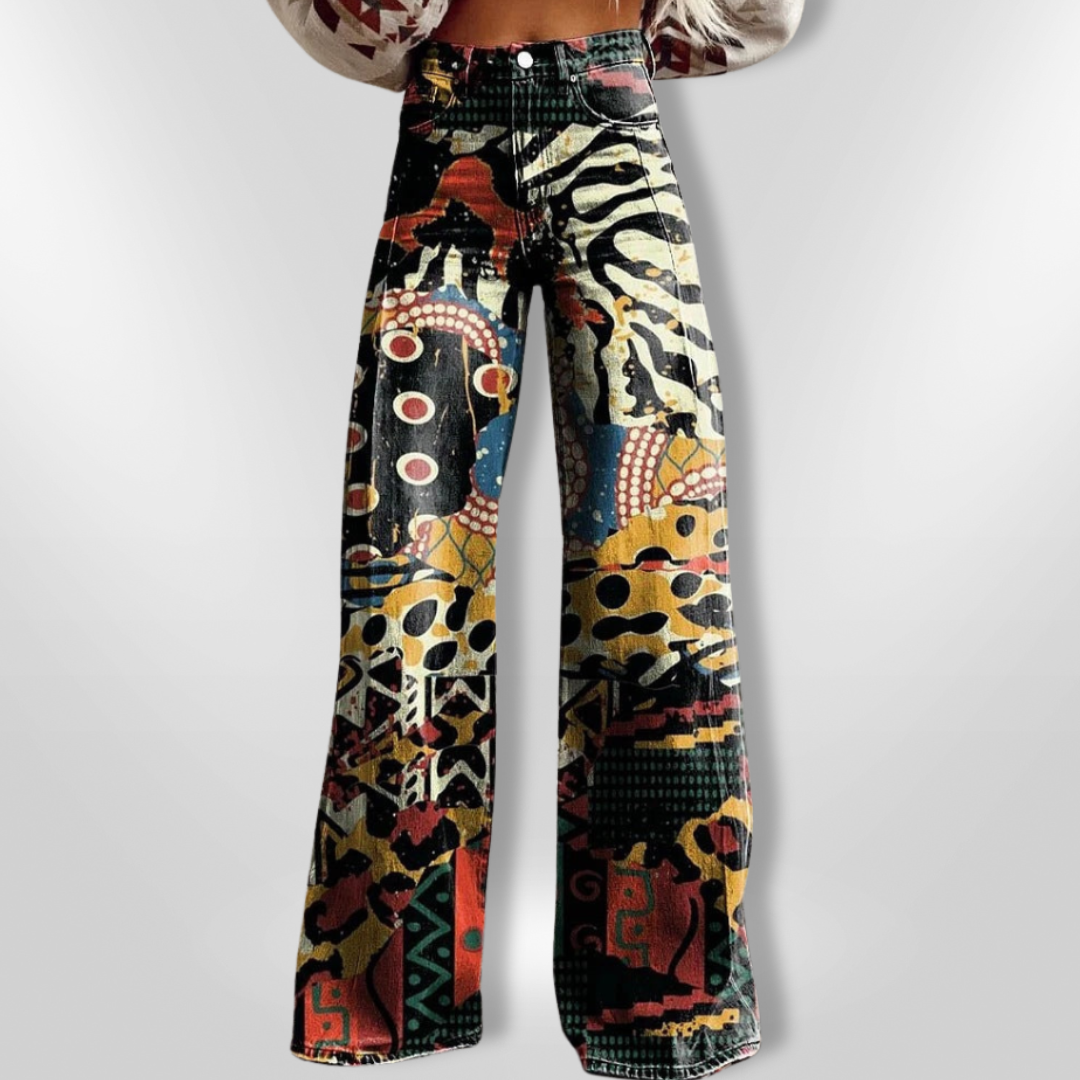 SURREALISM | Pantalon Évasé Vintage