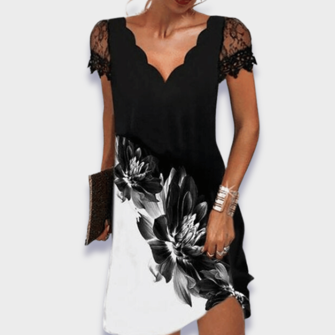 Vittoria - Robe Élégante en Matériau Premium