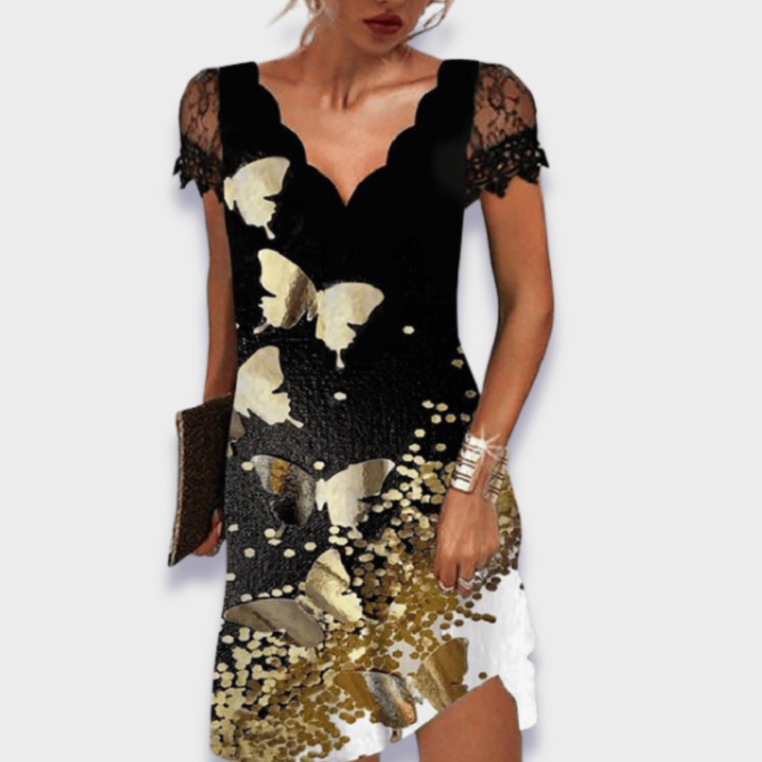 Vittoria - Robe Élégante en Matériau Premium