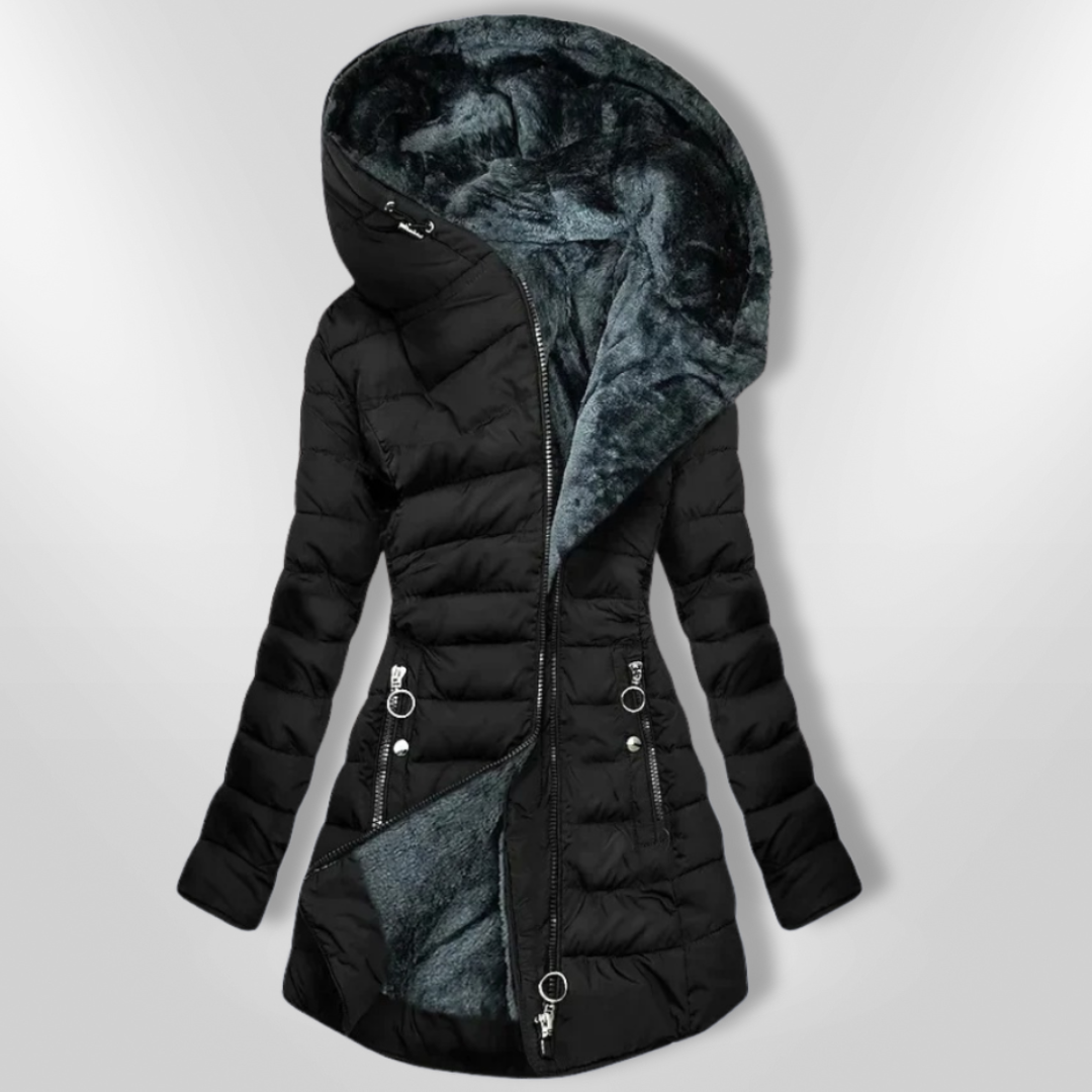 SENNA | Elegant Plush Coat