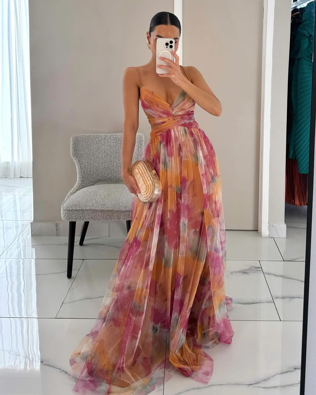 VivaJolie | Maxi-robe enchantante à imprimé floral