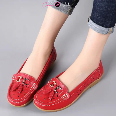 Mocassins Respirants À Enfiler Pour Femme