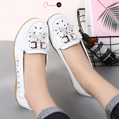 Mocassins Respirants À Enfiler Pour Femme