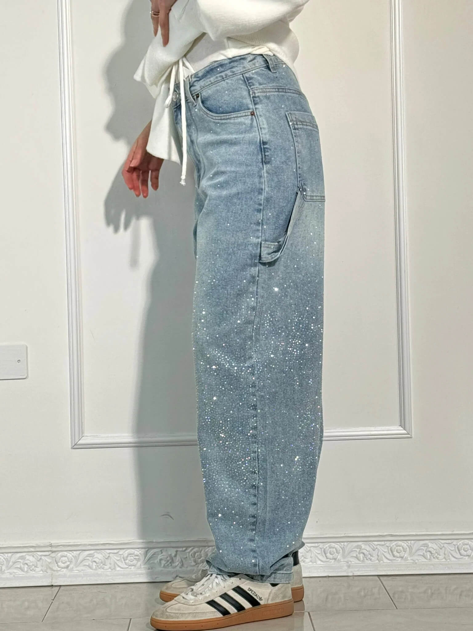 VivaJolie | Gertrud | Jeans en Diamant Stylés
