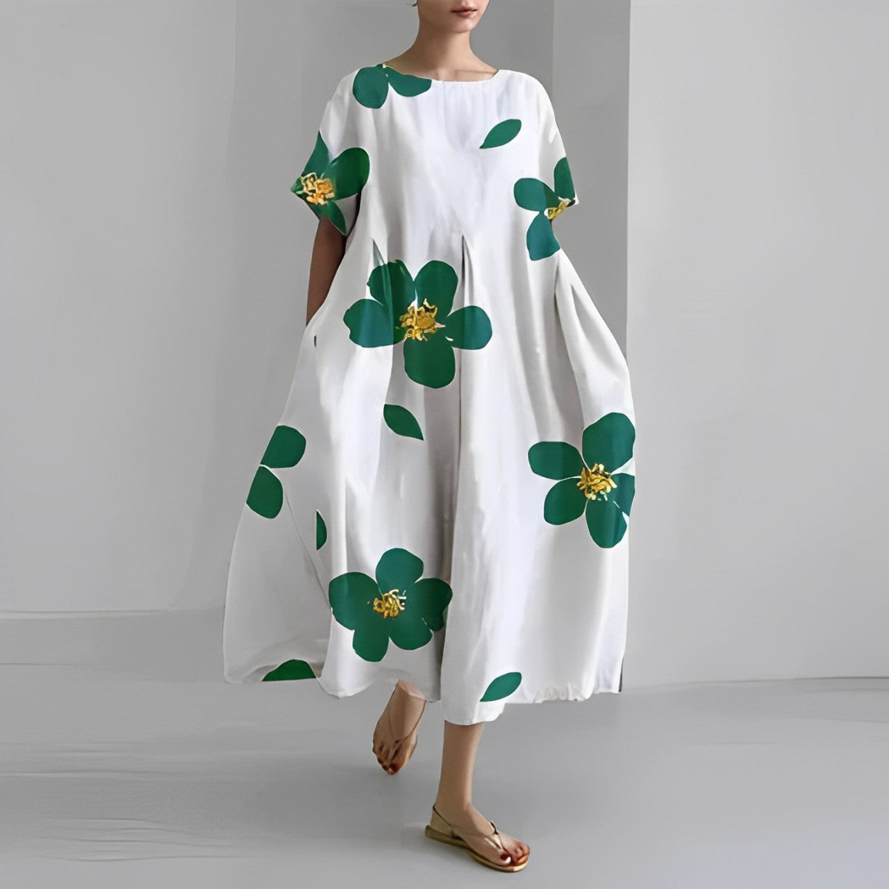 VivaJolie | Amelia | Robe Bohème À Fleurs