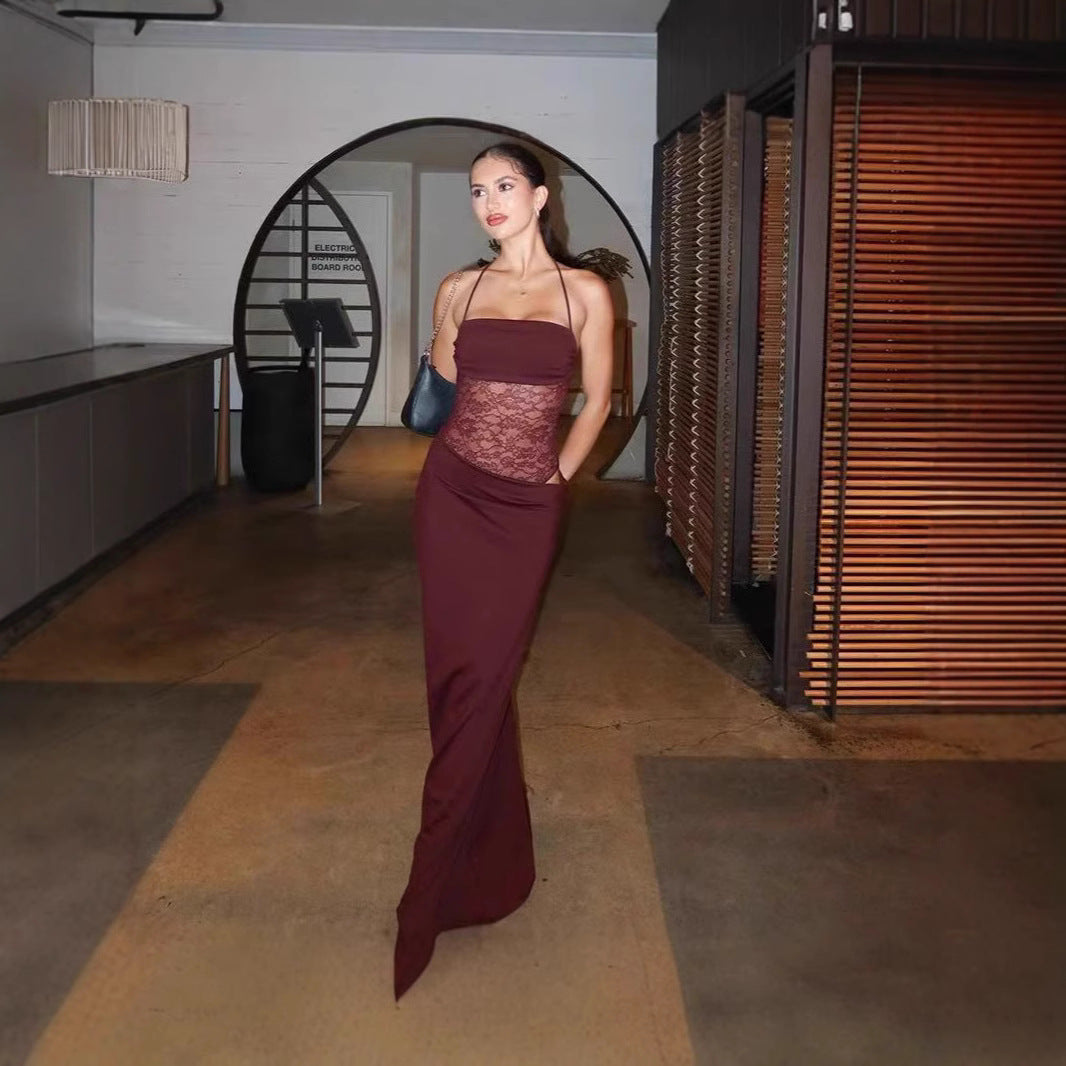 VivaJolie | Une robe nouée avec des cordes qui dévoile la taille