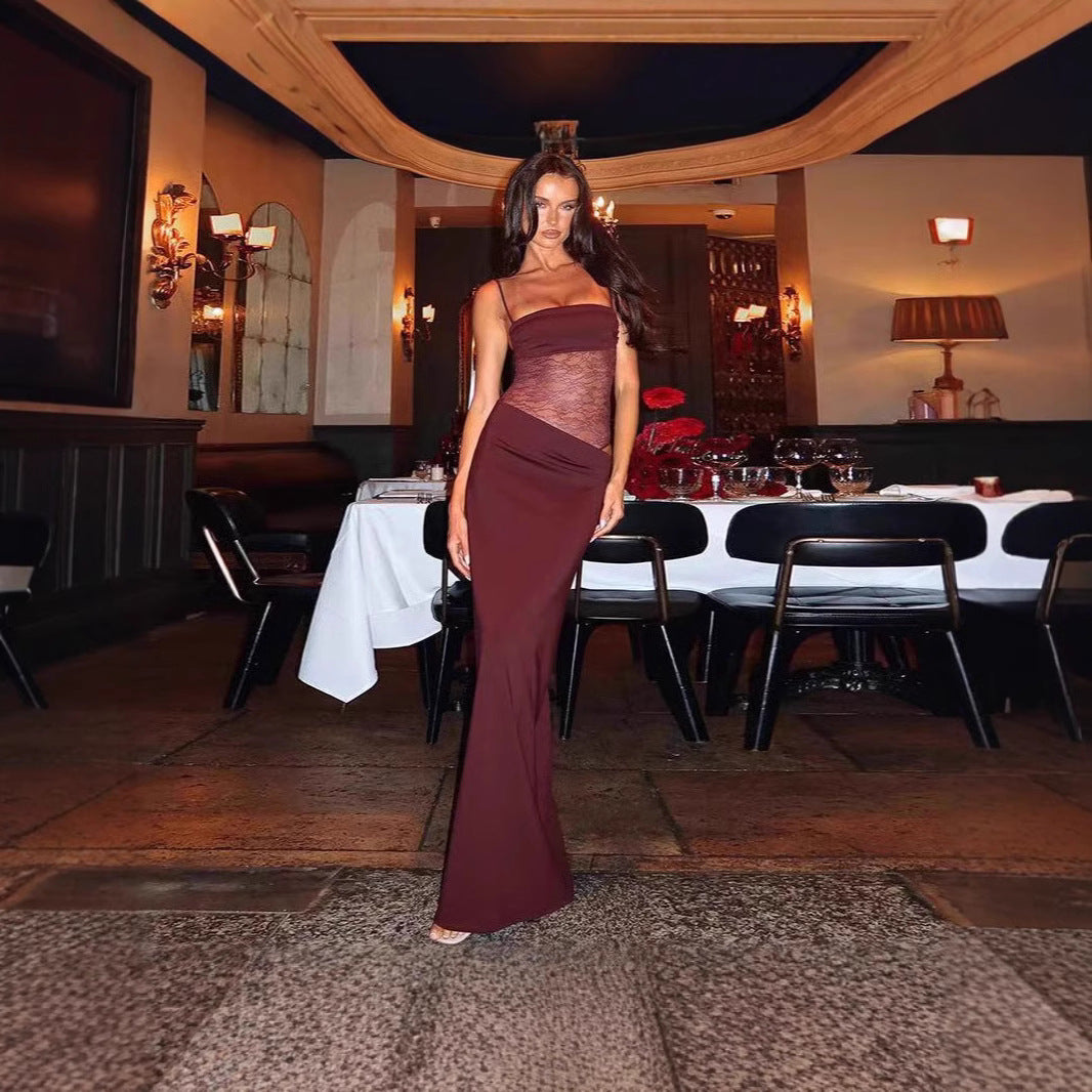 VivaJolie | Une robe nouée avec des cordes qui dévoile la taille