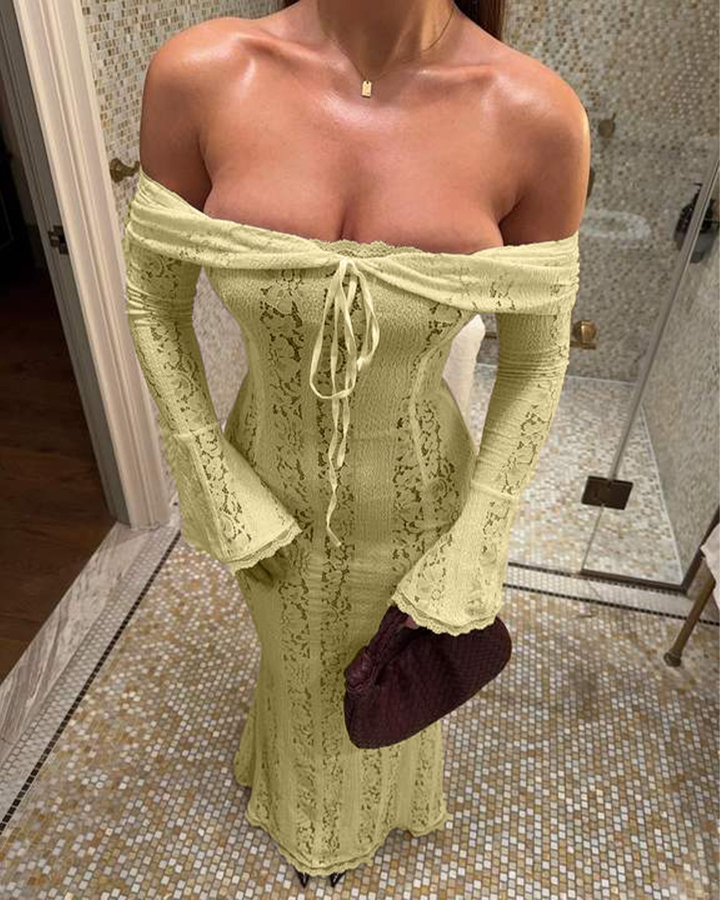 VivaJolie | Robe à manches évasées