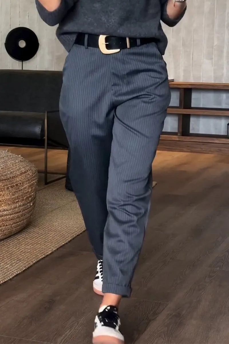 VivaJolie | Élodie-Claire | Pantalons Rayés Sur Mesure