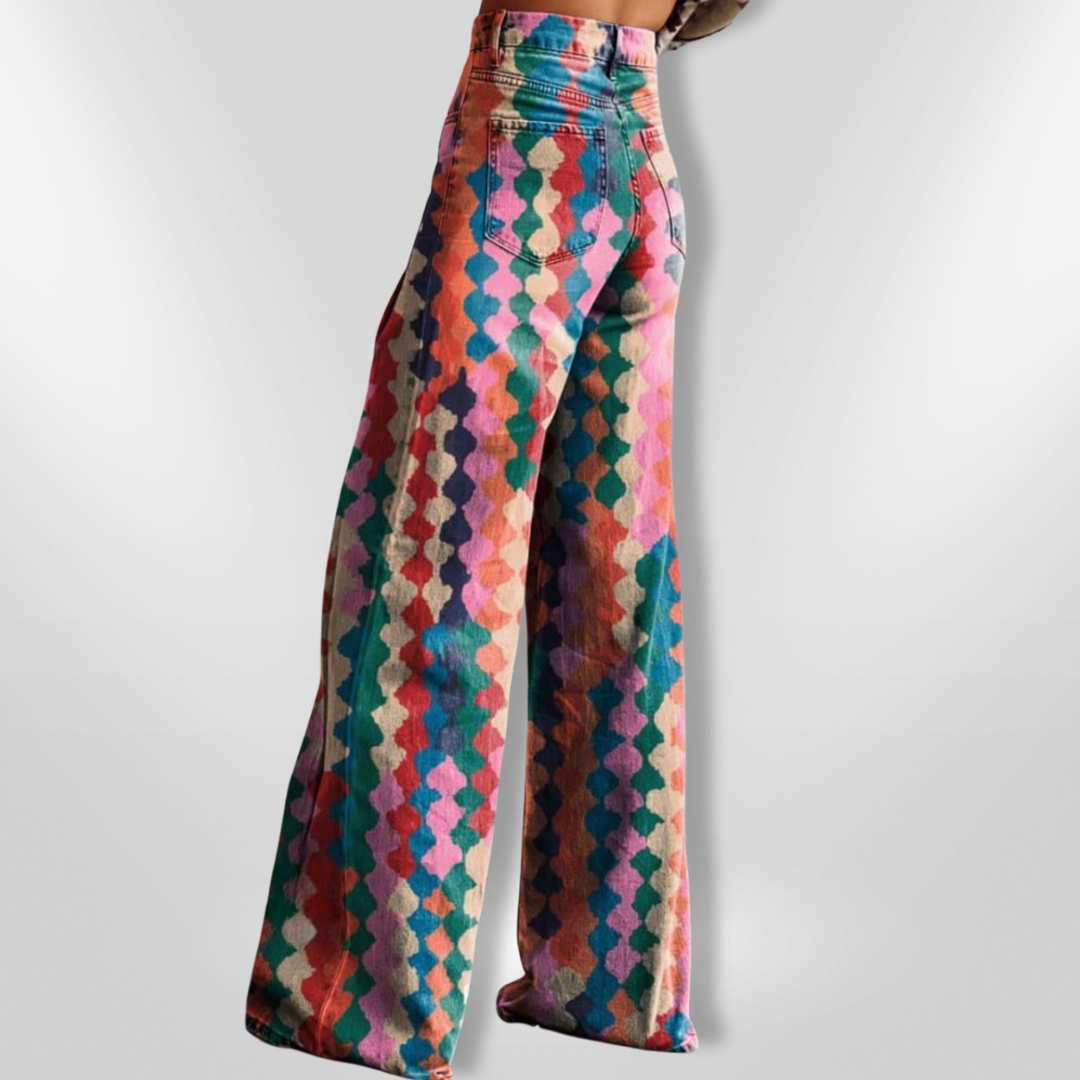 BOHEMIAN DREAM | Pantalon Évasé Vintage