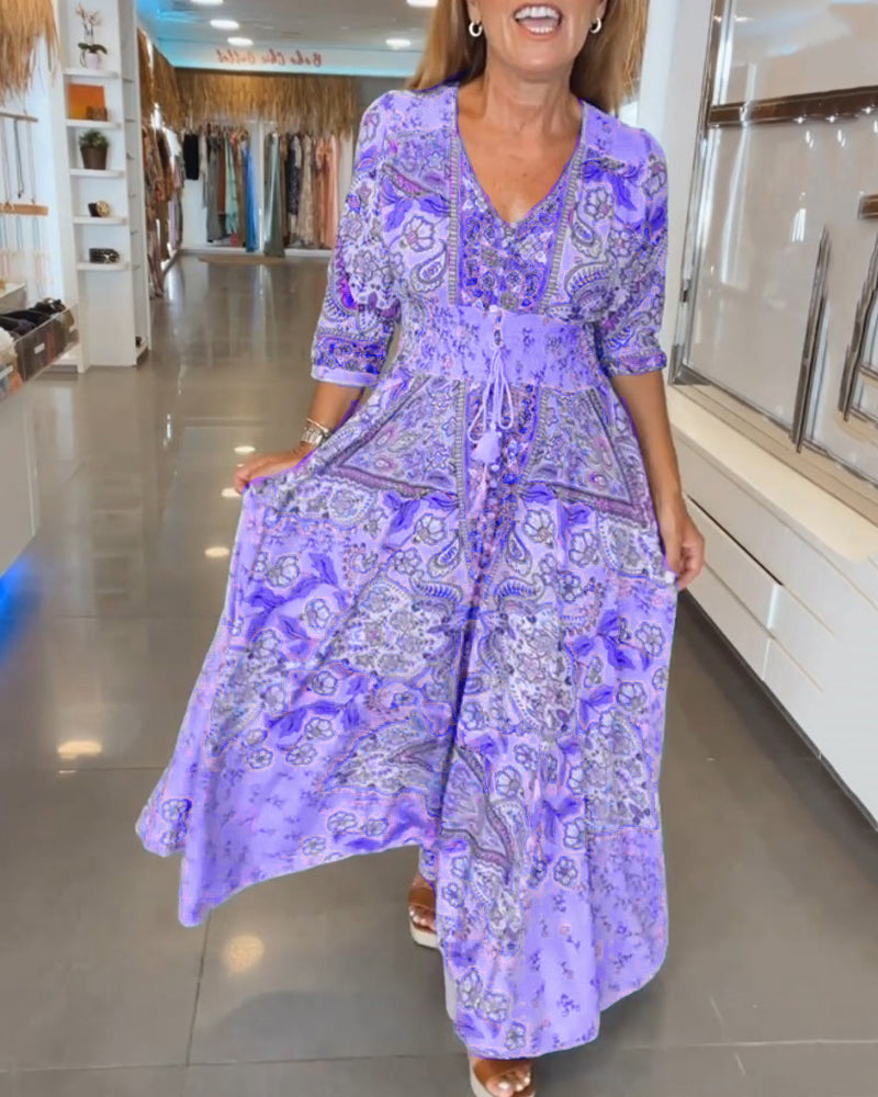 Maxi Col V | Élégance Décontractée