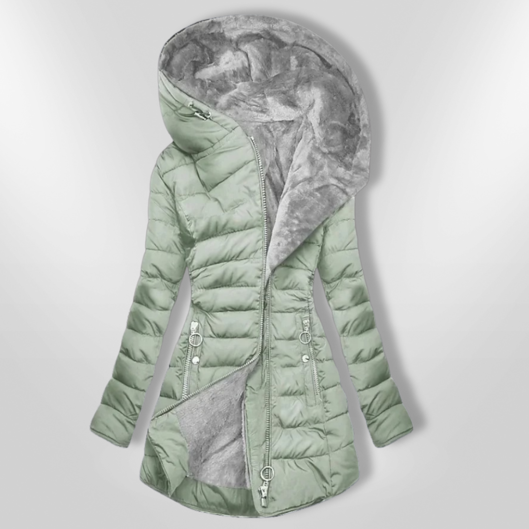 SENNA | Elegant Plush Coat