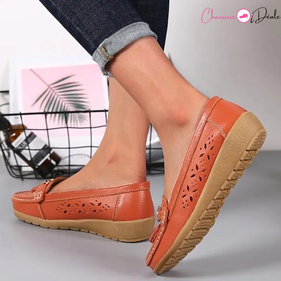Mocassins Respirants À Enfiler Pour Femme