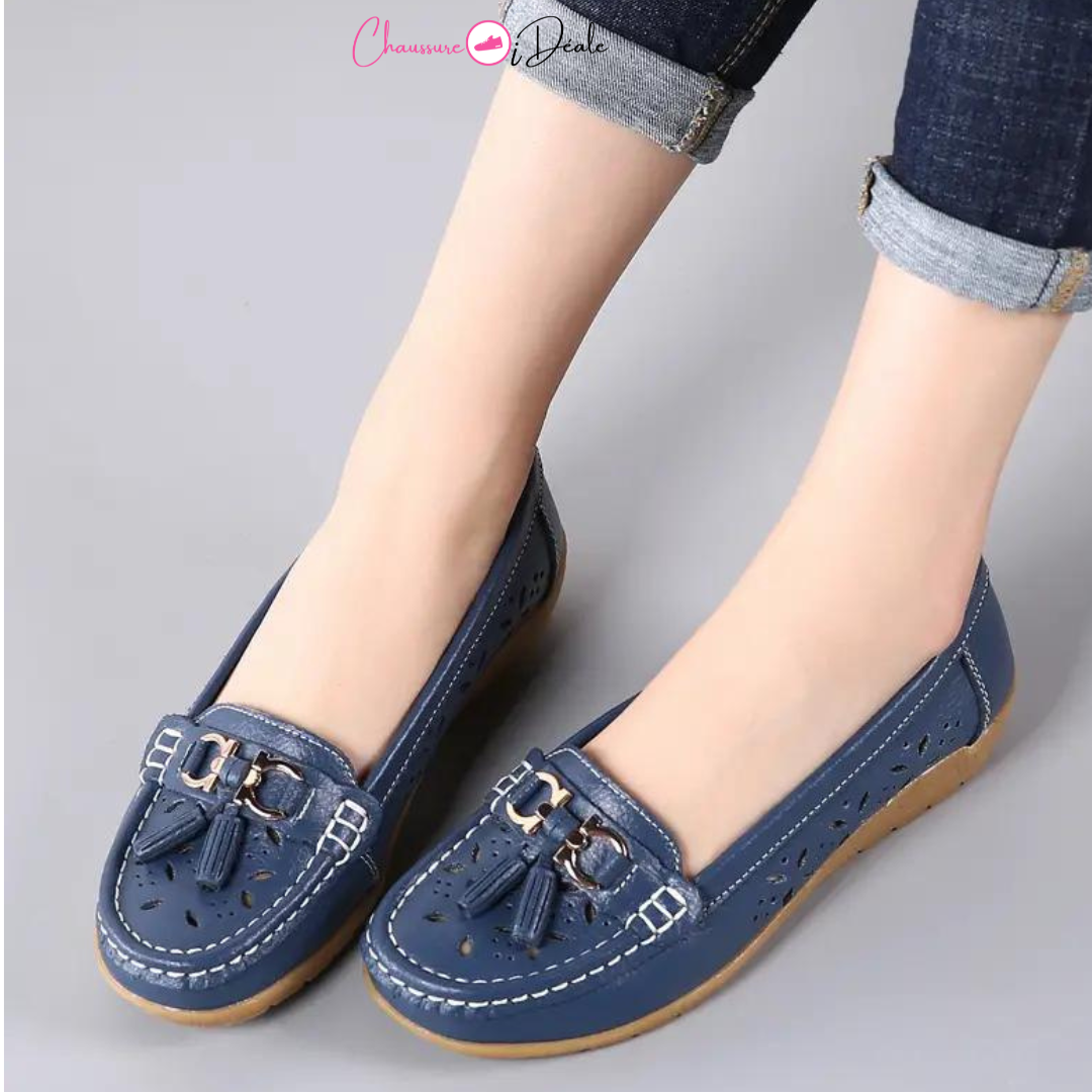 Mocassins Respirants À Enfiler Pour Femme