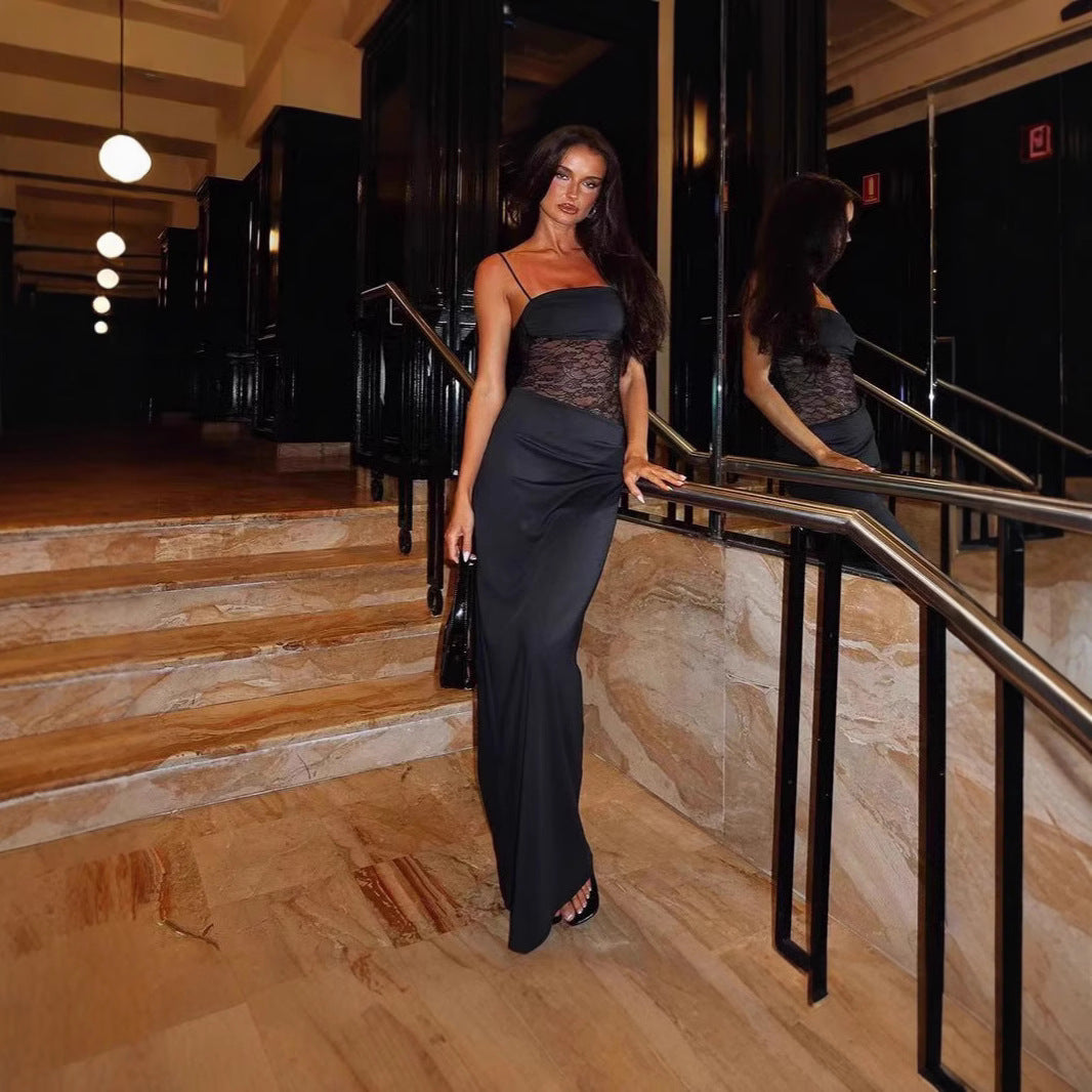 VivaJolie | Une robe nouée avec des cordes qui dévoile la taille