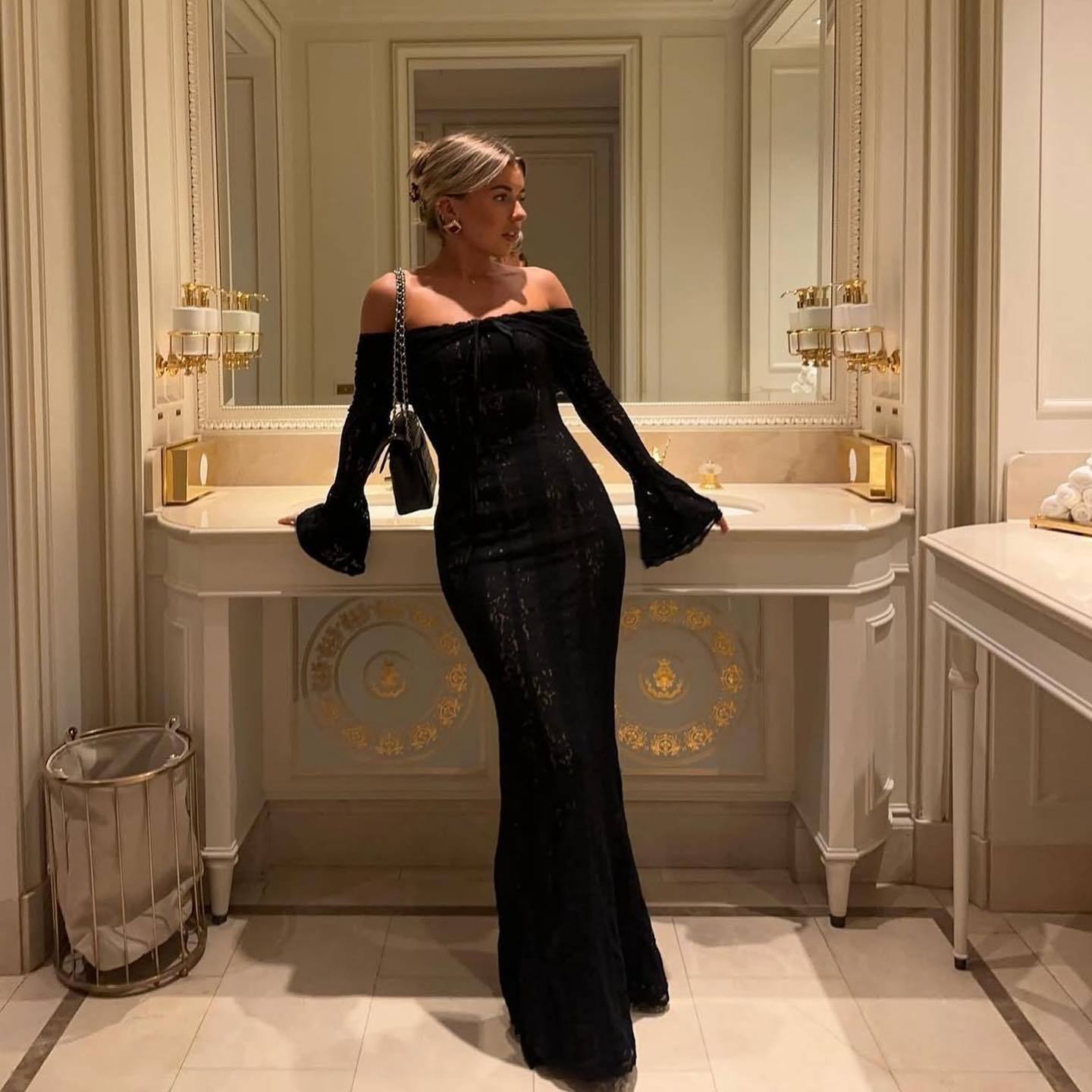 VivaJolie | Robe à manches évasées